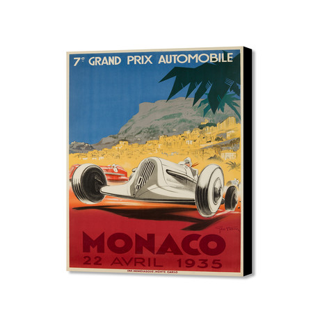 Monaco 22 Avril 1935 (16"W x 20"H x 1.5"D)