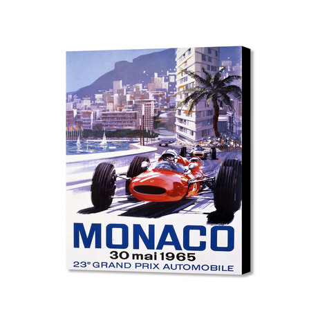 Monaco 1965 (16"W x 20"H x 1.5"D)