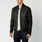 Baseball Jacket // Black (L)