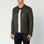 Rogue State // Quilted Jacket  // Grey (M)