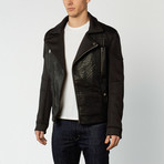 Motorcycle Jacket // Black (M)