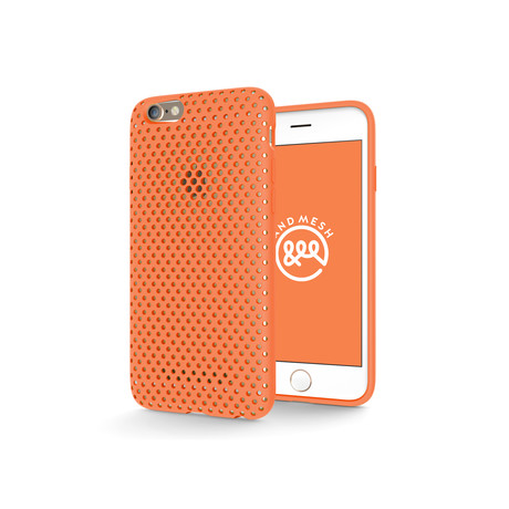 Mesh Case // Orange (iPhone 6/6S)