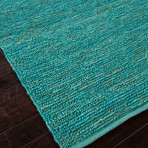 Naturals Solid Pattern Area Rug // Blue (8' x 10')