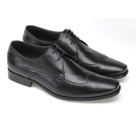 Suzano Formal Leather Shoe // Black (Euro: 41)