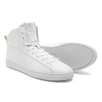 Frazier High Top // White Leather (US: 7)