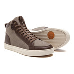 Russell High Top // Canvas Umber Leather (US: 7)