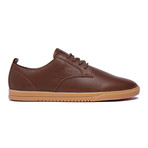 Ellington Sneaker // Leather Chestnut Tumbled Leather (US: 11.5)