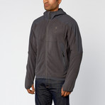 Micro Fleece Hooded Jacket // Stealth (L)