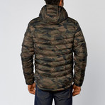 Featherweight Performance Puffer Jacket  // Camo Green (S)