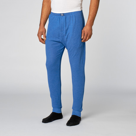 Thermal Tapered Fit Jogger // Blue (S)