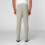 Thermal Tapered Fit Jogger // Light Heather Grey (S)