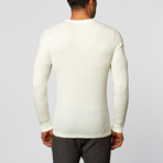 Ezrasons // Long Sleeve Themal Top // Whisper White (S)