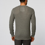 Long Sleeve Themal Top // Medium Heather Grey (L)