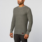 Long Sleeve Themal Top // Medium Heather Grey (L)