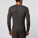 Long Sleeve Themal Top // Charcoal (M)