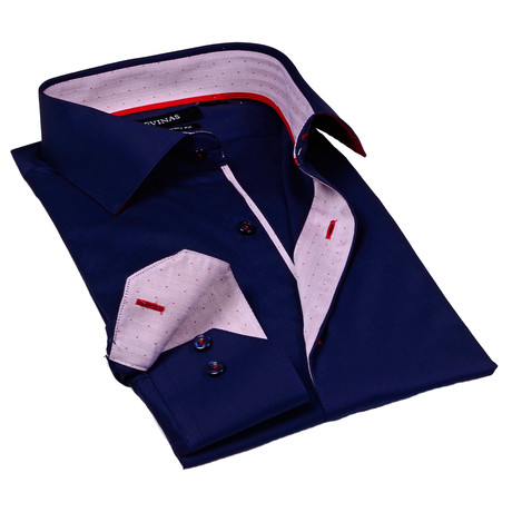 Levinas Collection // Classic Shirt // Navy (M)