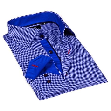 Classic Shirt // Blue + Navy (S)