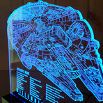Star Wars // Millennium Falcon Lamp