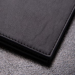 Minimalist Wallet // Black (Embossed Logo)