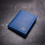Minimalist Wallet // Blue (Embossed Logo)