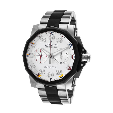 Corum Admiral's Cup Leap Second Chrono Automatic // 895-931-06-V791 AA92 // New