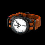 Sport Watch Automatic // Brown Leather // 12211 (Additional Strap: Black Nylon)