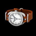 Sport Watch Automatic // Brown Leather // 12111 (Additional Strap: Black Nylon)