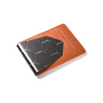 B15 Wallet + 3 Point Money Clip // Brown (Twill)