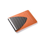 B15 Wallet + 1 Point Money Clip // Brown (Twill)