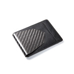 B15 Wallet + 3 Point Money Clip // Black (Twill)