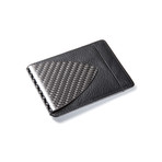 B15 Wallet + 1 Point Money Clip // Black (Twill)