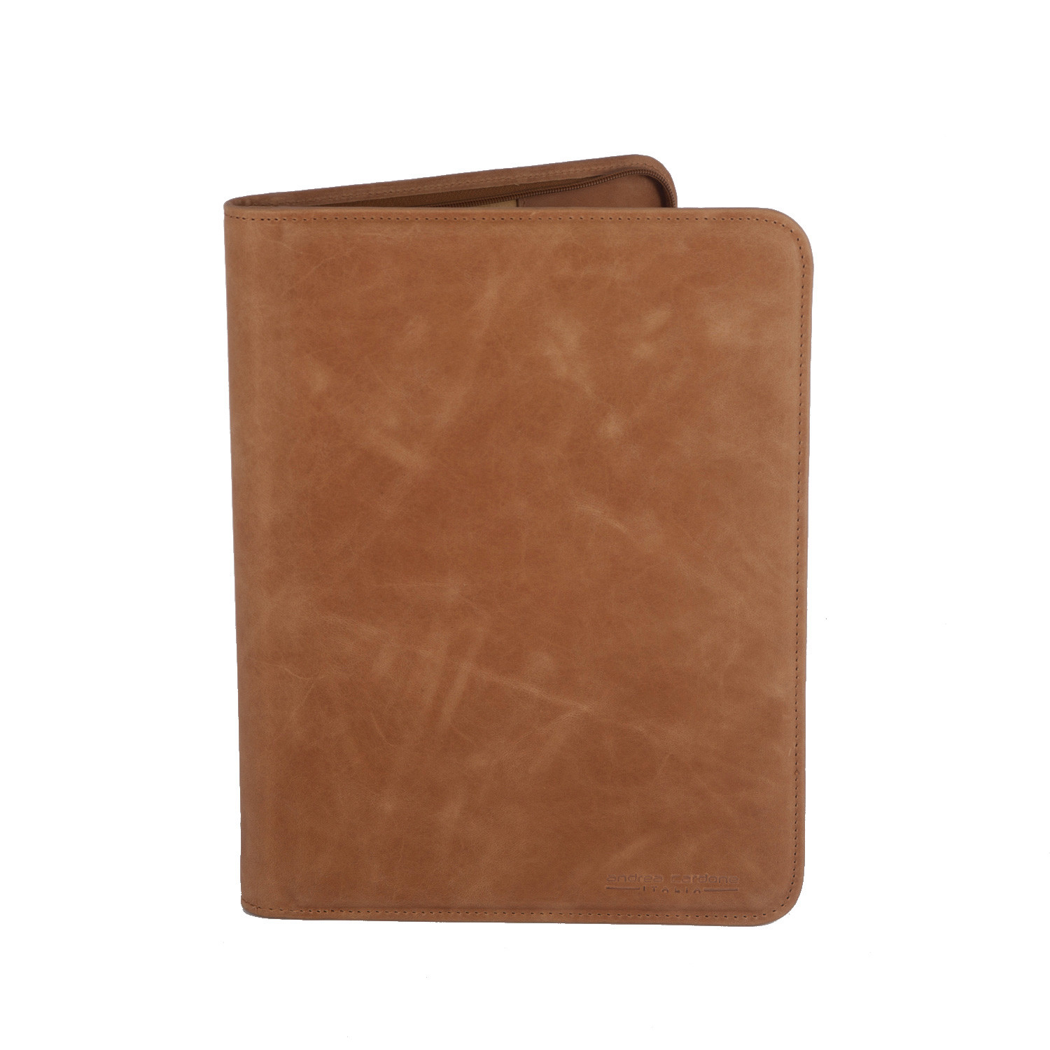 Leather Padfolio (Grey) - Andrea Cardone - Touch of Modern