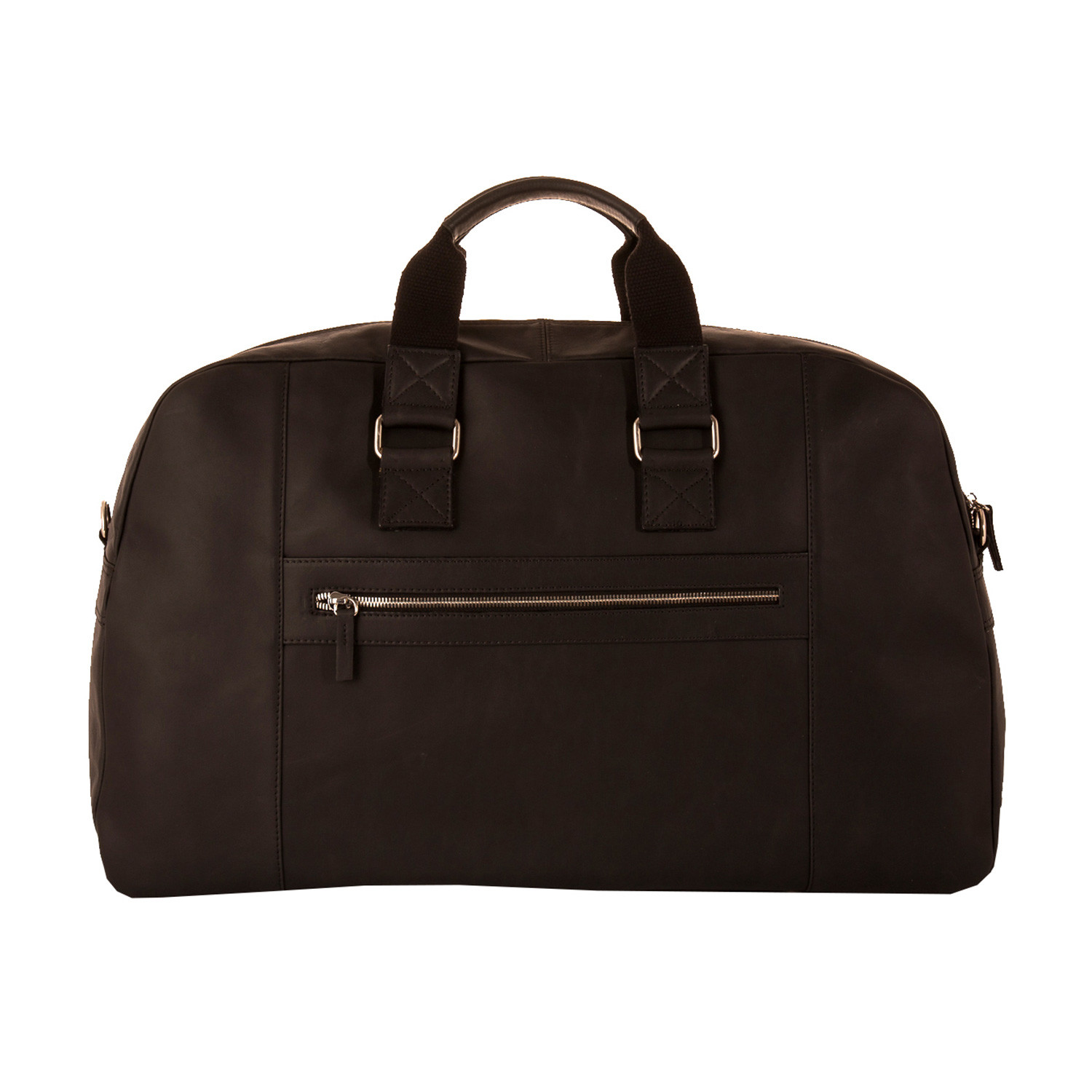 Leather Overnight Bag (Black) - Andrea Cardone - Touch of Modern
