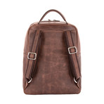 Leather Backpack (Black)