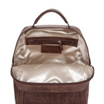 Leather Backpack (Black)