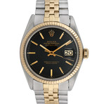 Rolex Datejust Two-Tone Automatic // 1601 // 760-2812588F1 // c.1960's/1970's // Pre-Owned