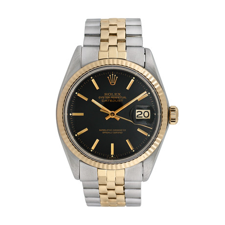 Rolex Datejust Two-Tone Automatic // 1601 // 760-2812588F1 // c.1960's/1970's // Pre-Owned