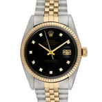 Rolex Datejust Two-Tone Automatic // 16013 // 760-28BK12412 // c.1970's/1980's // Pre-Owned