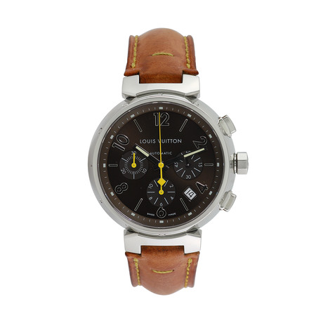 Louis Vuitton Tambour Chronograph Automatic // 1121 // 808-10001 // c.2000's // Pre-Owned