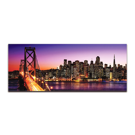 San Francisco Skyline (Reverse-Printed Acrylic)