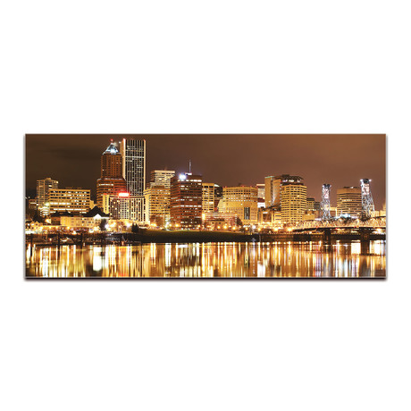 Portland Skyline (Reverse-Printed Acrylic)