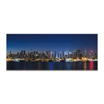 New York Harbor Skyline (Reverse-Printed Acrylic)