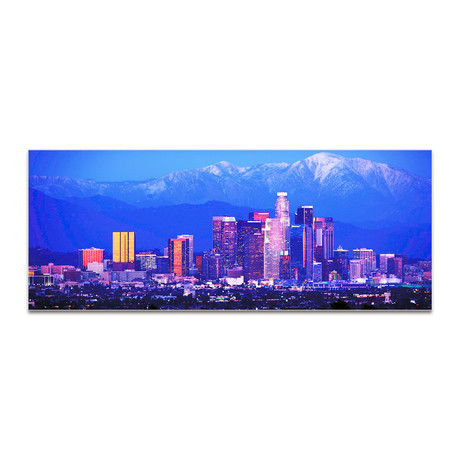 Los Angeles Skyline (Reverse-Printed Acrylic)