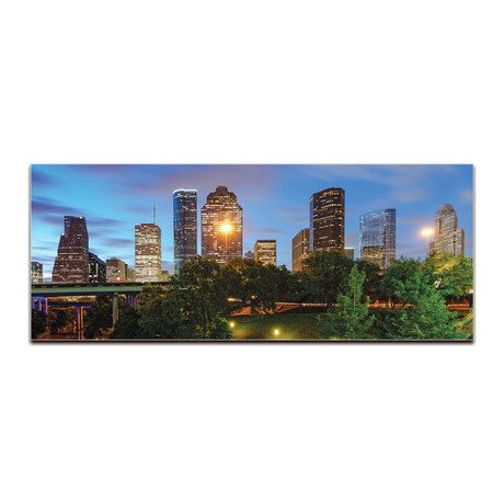 Houston Skyline (Reverse-Printed Acrylic)