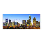 Charlotte Skyline (Reverse-Printed Acrylic)