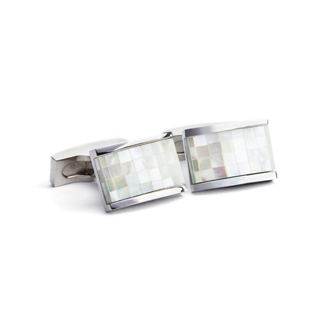 Daniel Dolce // Mosaic Mother of Pearl Cufflinks