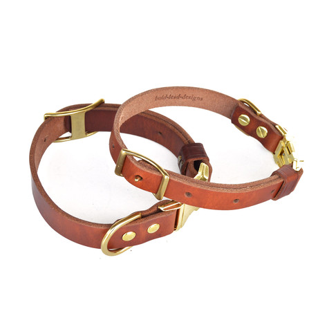 Quick Release Collar // Tan (Small Dog)