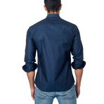 Jared Lang // TOM Button-Up // Dark Blue (L)