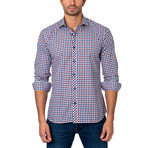 OTT Button-Up // Blue + White Gingham (M)