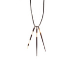 Triple Spike Necklace